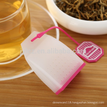 Silicone tea bag dispenser